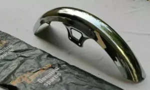 genuine-fit-for-royal-enfield-electra-chrome-front-disc-brake-mudguard-560544 Chrome Disc Brake Mudguard for Royal Enfield Electra