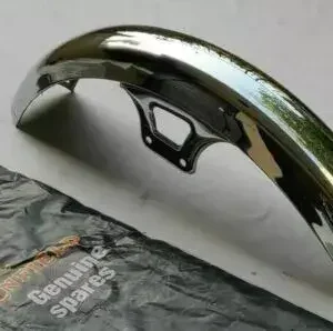 genuine-fit-for-royal-enfield-electra-chrome-front-disc-brake-mudguard-560544 Chrome Disc Brake Mudguard for Royal Enfield Electra