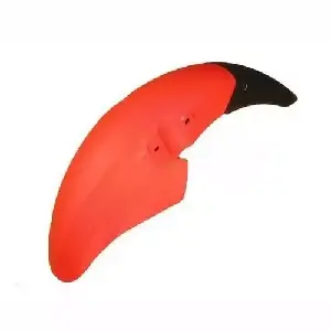 genuine-front-mudguard-red-for-hero-hunk-type-2 Front Mudguard Red for Hero Hunk Type 2