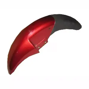 Red Orange Front Mudguard for Bajaj Platina 100