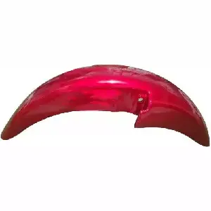 Front Mudguard Red Orange for Hero Splendor Pro