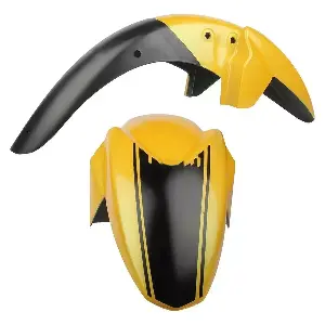 genuine-front-mudguard-yellow-black-for-tvs-apache-rtr160 Front Mudguard Yellow Black for TVS Apache RTR160