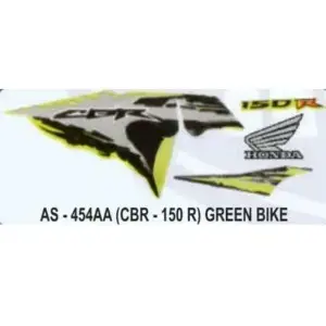 Honda CBR150R Graphics Kit Green Sides