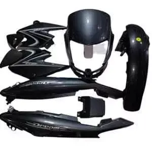 grey-full-body-kit-for-honda-dream-yuga-ui42 Full Body Kit for Honda Dream Yuga