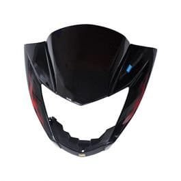 head-light-mask-compatible-compatible-for-hero-glamour-digital-bk-red Head Light Mask for Hero Glamour Digital BK Red