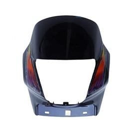 Headlight Mask for Hero Passion OMM Blue