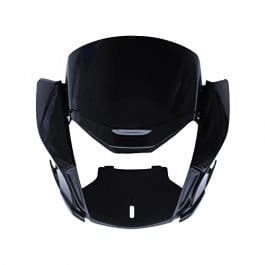 head-light-mask-compatible-compatible-for-hero-passion-pro-bs-6-2020-black Headlight Mask for Hero Passion Pro BS6 2020 Black