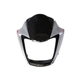 head-light-mask-compatible-compatible-for-hero-splendor-ismrt-sred Headlight Mask for Hero Splendor iSmart