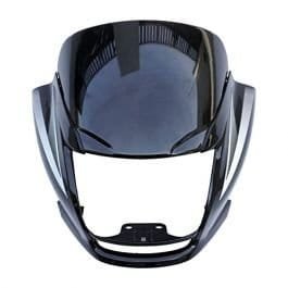 head-light-mask-compatible-compatible-for-hero-super-splendor-2018-bk-grey Headlight Mask for Hero Super Splendor 2018 BK Grey