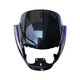 head-light-mask-compatible-compatible-for-hero-super-splendor-2018-bk-red Headlight Mask for Hero Super Splendor 2018 BK Red