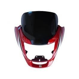 head-light-mask-compatible-compatible-for-hero-super-splendor-latest-red Headlight Mask for Hero Super Splendor Red