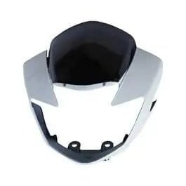 Headlight Mask for TVS Apache White