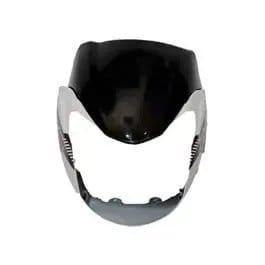 head-light-mask-compatible-compatible-for-tvs-phoenix-bk-grey Headlight Mask for TVS Phoenix Grey