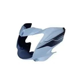 head-light-mask-compatible-compatible-for-tvs-phoenix-white-grey Headlight Mask for TVS Phoenix White Grey
