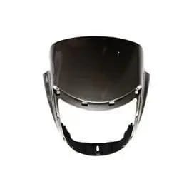 head-light-mask-compatible-compatible-for-tvs-radeon-bs-6-grey Headlight Mask for TVS Radeon BS6 Grey
