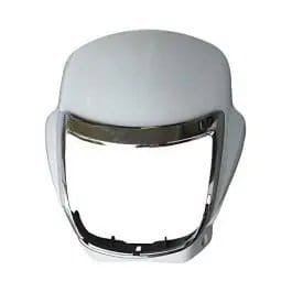 head-light-mask-compatible-compatible-for-tvs-radeon-bs-6-white Headlight Mask for TVS Radeon BS6 White