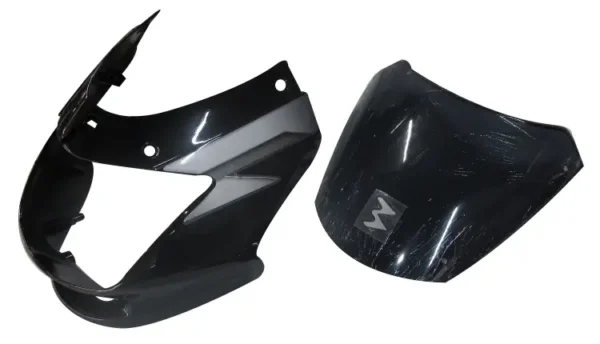 head-light-visor-mask-bajaj-ct-100-deluxe-black-grey-stk Headlight Visor for Bajaj CT 100 Deluxe Black Grey