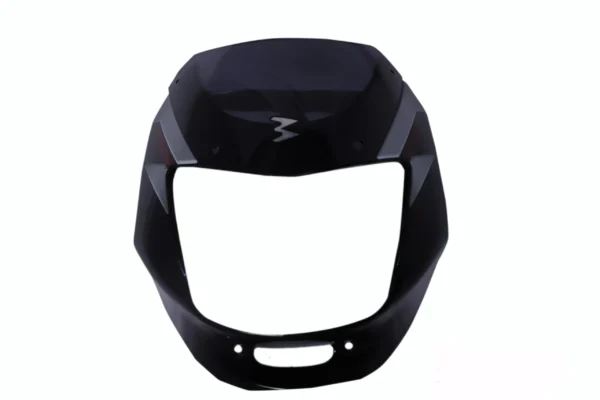 Headlight Visor Mask for Bajaj CT 100 Deluxe Black Red