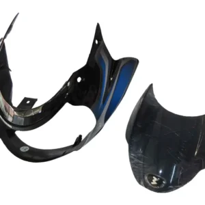 Headlight Visor for Bajaj Discover 100cc Black Blue
