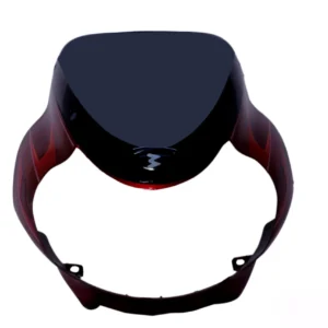 head-light-visor-mask-bajaj-discover-125cc-red Headlight Visor for Bajaj Discover 125cc Red