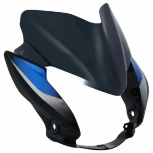 Headlight Visor for Bajaj Discover 125cc ST 100T Black Blue
