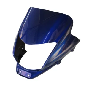 head-light-visor-mask-bajaj-platina-100es-blue Headlight Mask Bajaj Platina 100ES Blue