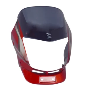 head-light-visor-mask-bajaj-platina-125cc-red Headlight Visor for Bajaj Platina 125cc Red