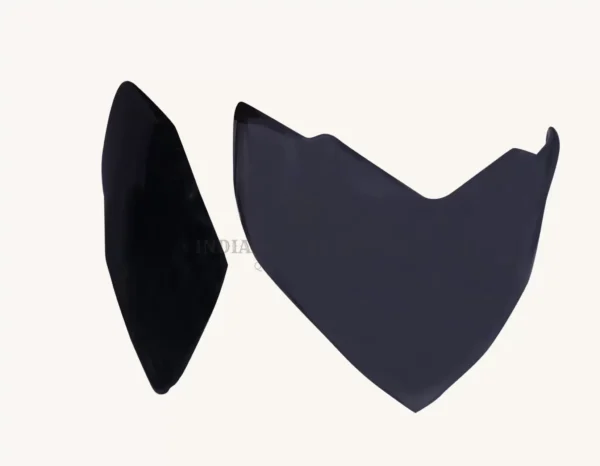 Headlight Visor for Bajaj Pulsar 135cc Black