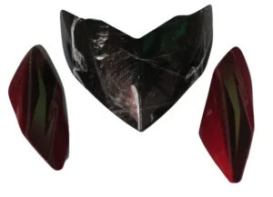 head-light-visor-mask-bajaj-pulsar-135cc-ug-3-red Headlight Visor for Bajaj Pulsar 135cc Red