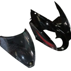 head-light-visor-mask-bajaj-pulsar-150-180cc-dtsi-ug-7-black-red Headlight Mask for Bajaj Pulsar 150 180 Black Red