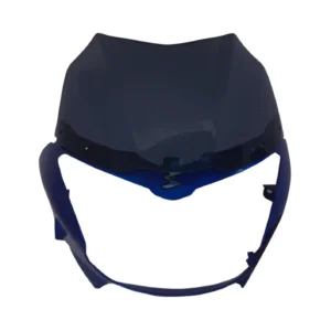 head-light-visor-mask-bajaj-xcd-blue Headlight Visor for Bajaj XCD Blue