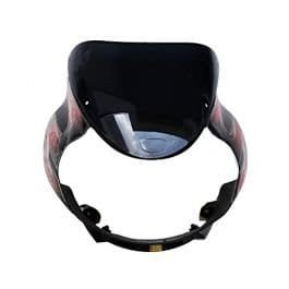 Headlight Mask for Bajaj Discover 125 DTSi BK Red