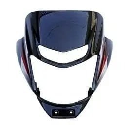 Headlight Visor for Bajaj Platina 100 LED BK Red