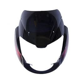 head-light-visor-mask-compatible-for-bajaj-pulsar-ug7-8-bk-red Headlight Visor for Bajaj Pulsar UG7 8 BK Red