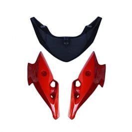 head-light-visor-mask-compatible-for-yamaha-fz-s-red Headlight Visor for Yamaha FZS Red