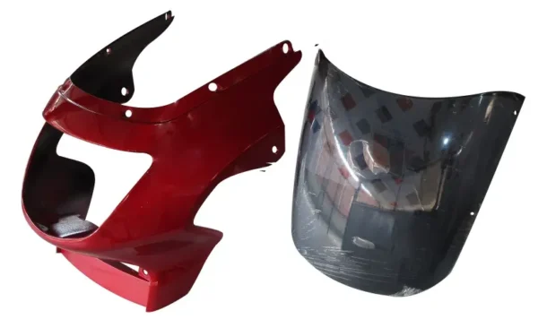 head-light-visor-mask-hero-cbz-red Headlight Mask for Hero CBZ Red