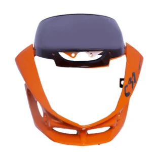 head-light-visor-mask-hero-cbz-xtreme-orange Headlight Visor for Hero CBZ Xtreme Orange