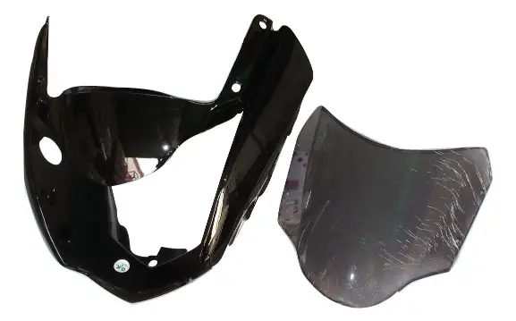 head-light-visor-mask-hero-cbz-xtreme-type-3-black Headlight Mask for Hero CBZ Xtreme Type 3 Black