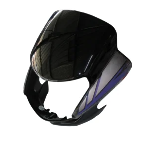 head-light-visor-mask-hero-cd-deluxe-self-start-black-blue-stk Headlight Mask for Hero CD Deluxe Self Start Black Blue