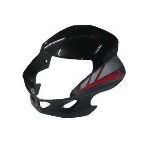 head-light-visor-mask-hero-cd-deluxe-self-start-black-red-stk Headlight Mask for Hero CD Deluxe Self Start Black Red