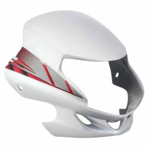head-light-visor-mask-hero-hf-deluxe-type-3-silver Headlight Mask for Hero HF Deluxe Type 3 Silver