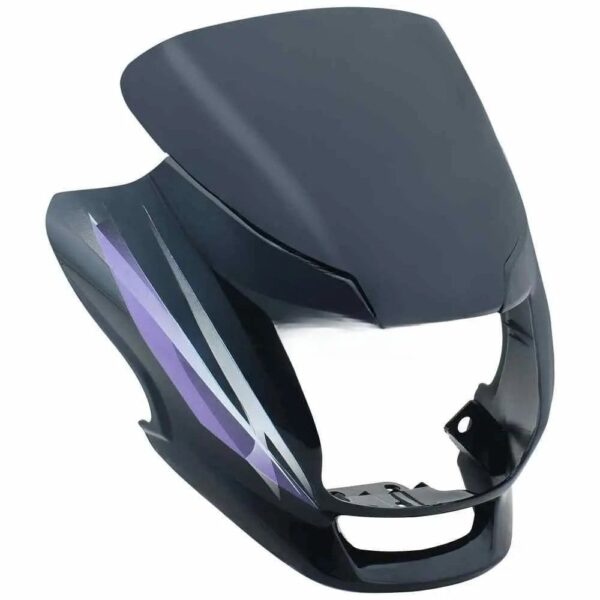 head-light-visor-mask-hero-honda-super-splendor-latest-type-2-black-purple Headlight Visor for Honda Super Splendor 2 Black Purple