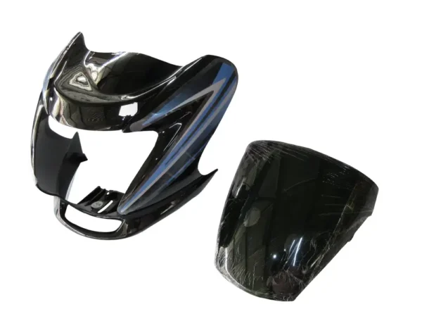 Headlight Mask for Hero Passion Pro Digital Black Blue
