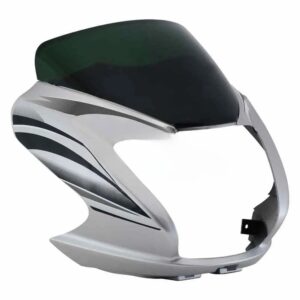 head-light-visor-mask-hero-passion-pro-type-3-silver Headlight Mask for Hero Passion Pro Type 3 Silver