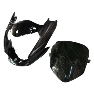 Headlight Visor for Hero Passion Xpro Black Grey