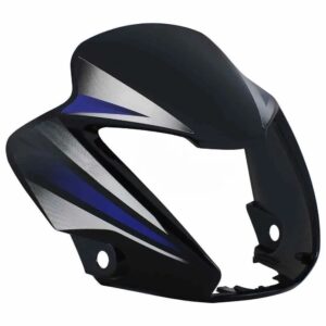 Headlight Mask for Hero Splendor NXG Black Blue