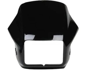 Headlight Visor for Hero Splendor Plus Black