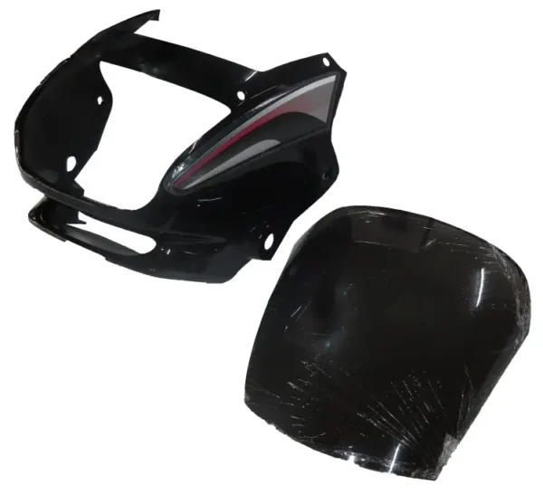 head-light-visor-mask-hero-super-splendor-black-red-stk Headlight Mask for Hero Super Splendor Black Red
