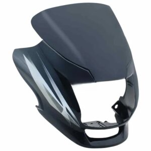 head-light-visor-mask-hero-super-splendor-latest-type-2-black-grey-stk Hero Splendor Headlight Mask Black Grey