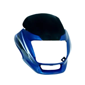 Hero Splendor Headlight Visor Mask Blue